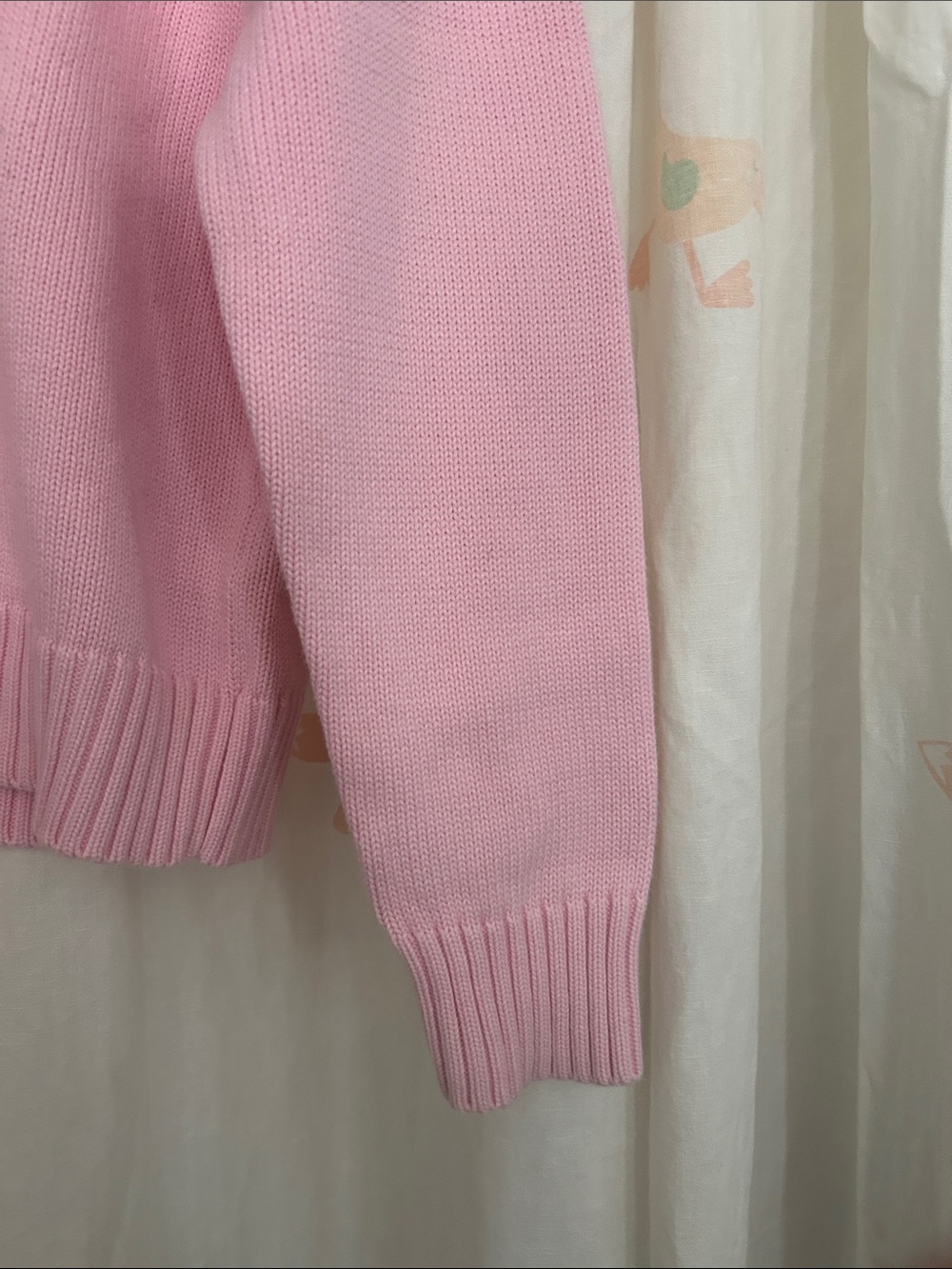 Ralph Lauren Light Pink Crewneck Sweater L - Picture 5 of 9